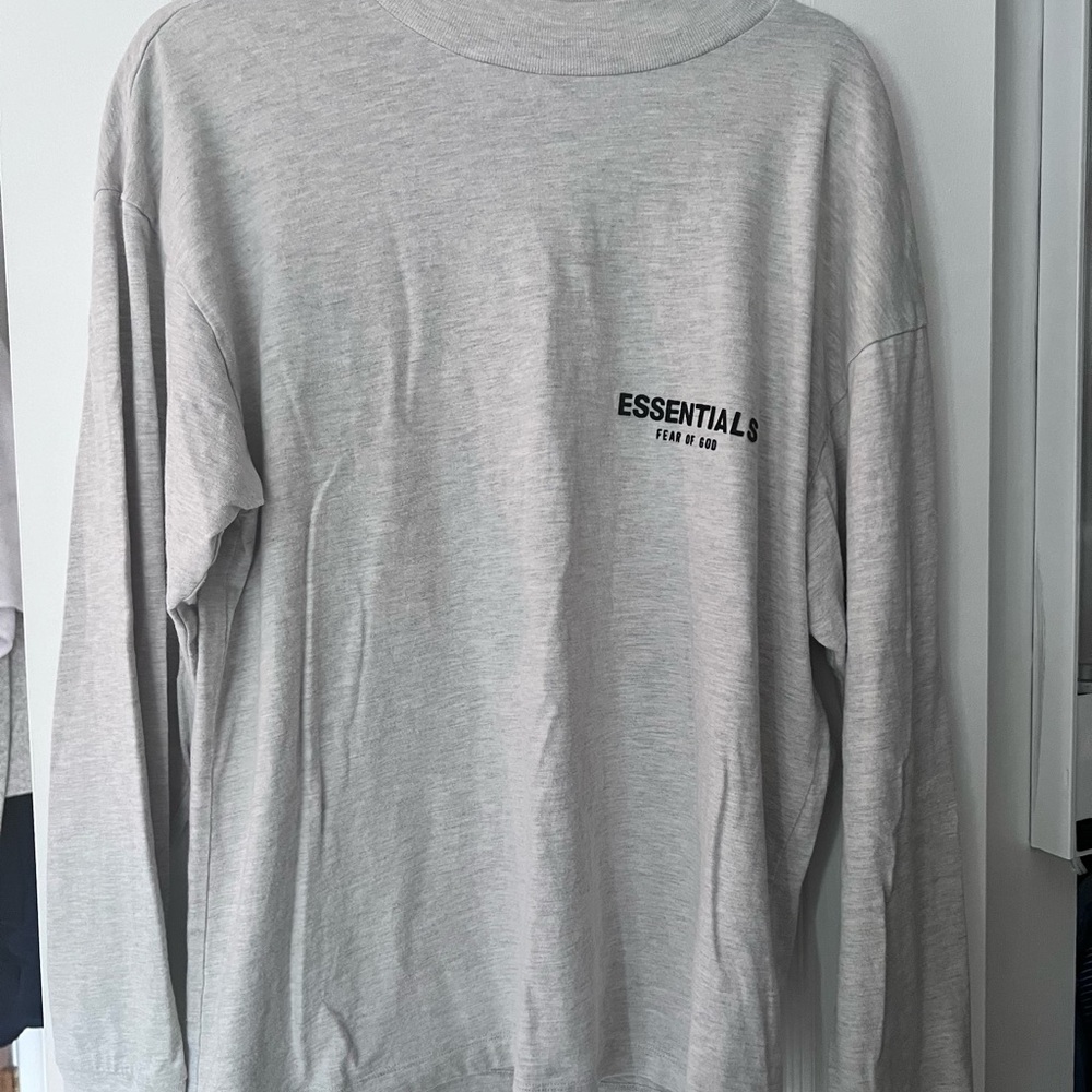 Fear of God Essentials Gray Sweatshirt